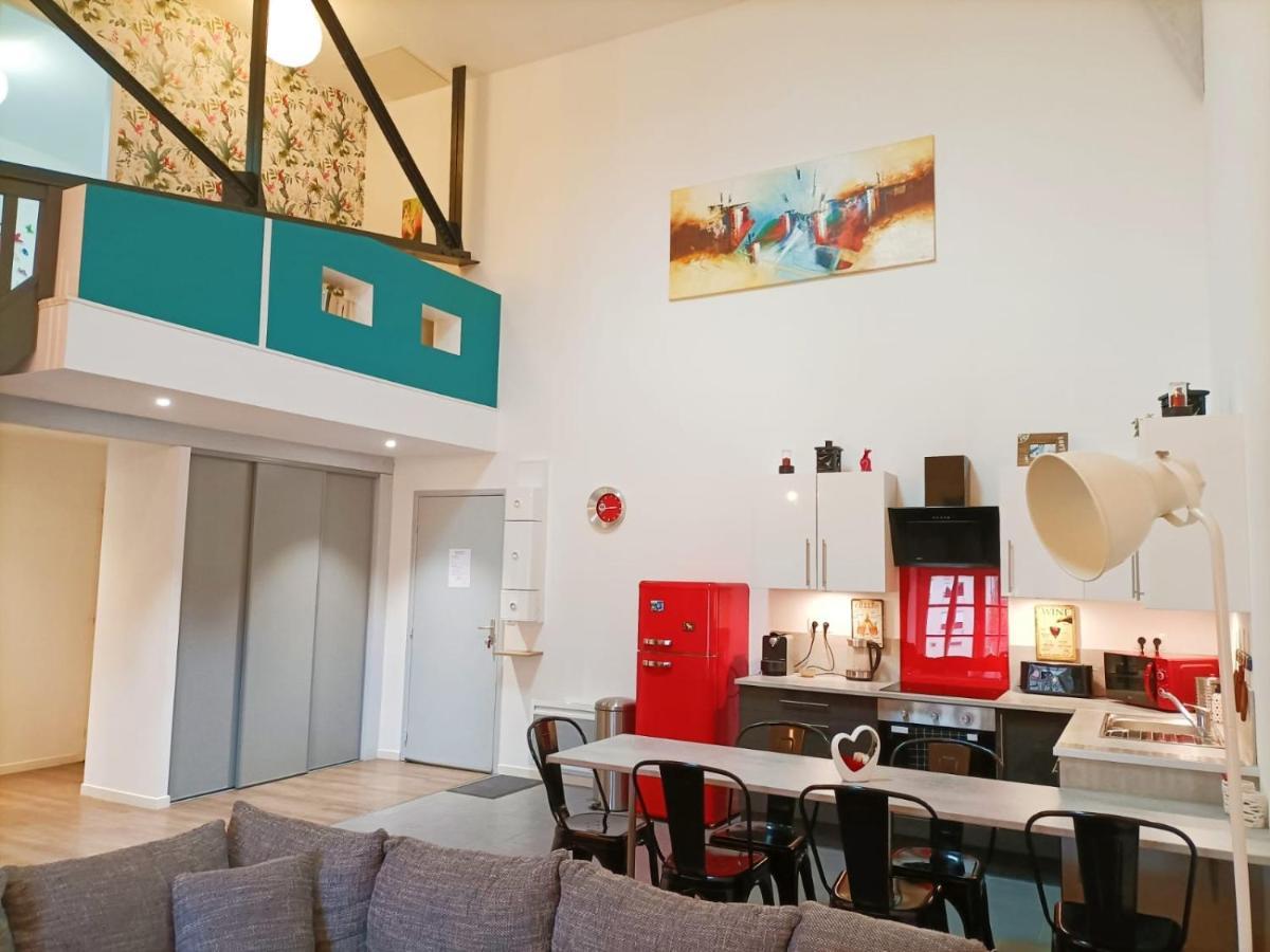 Superbe Appartement Type Loft En Duplex Rue Buat Chalons en Champagne Exterior photo