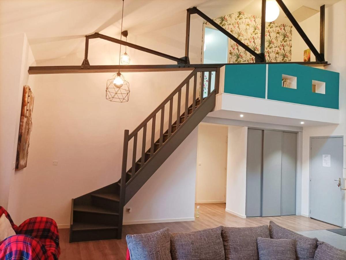 Superbe Appartement Type Loft En Duplex Rue Buat Chalons en Champagne Exterior photo
